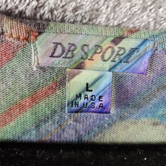 DB Sport Women’s Sz LG Women's Top Multi Color USA - Picture 8 of 12